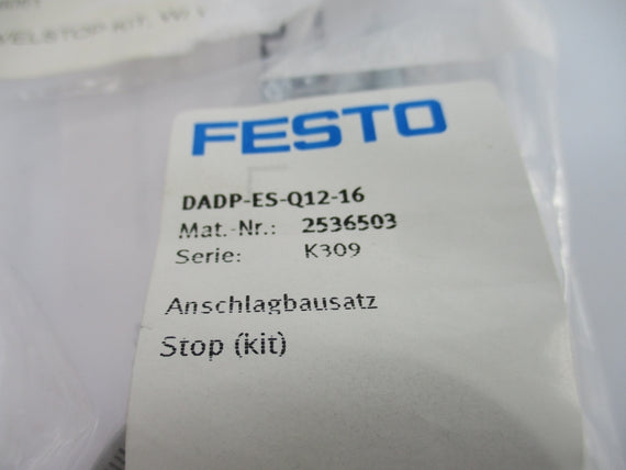 FESTO DADP-ES-Q12-16 2536503 SER. K309 NSMP
