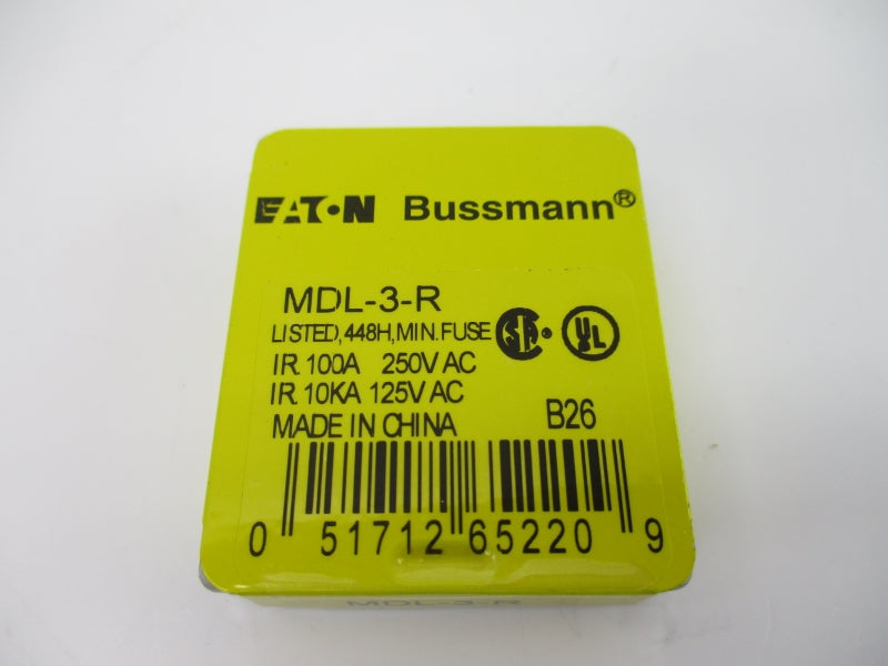 BUSSMANN MDL-3-R 250VAC 100A (PKG OF 5) NSMP