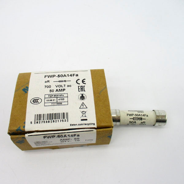 EATON FWP-50A14FA 700VAC 50A (PKG OF 10) NSMP