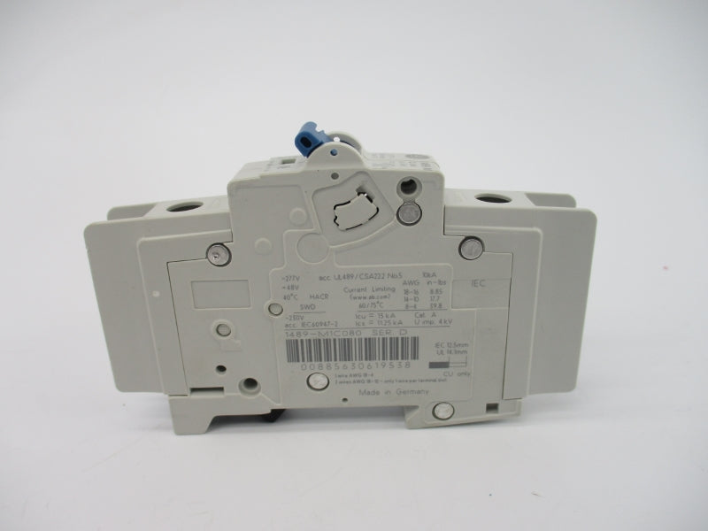 ALLEN BRADLEY 1489-M1C080 SER. D 277V 8A NSNP