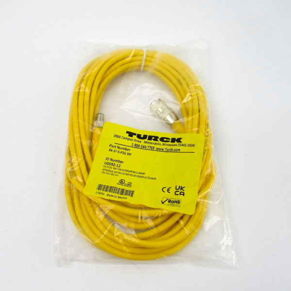 TURCK RK4T-6-PSG3M 125VAC 4A NSMP