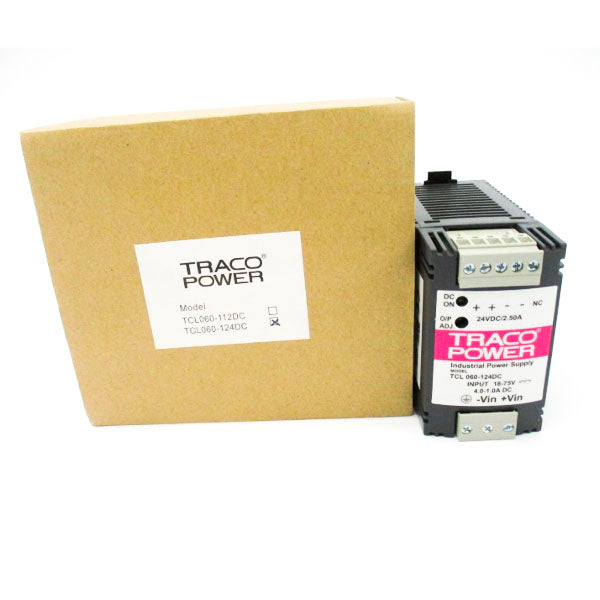 TRACO POWER TCL060-124DC 18-75V 4.0-1.0A NSMP