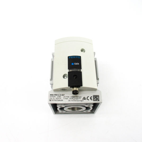 FESTO MS6-FRM-1/2-AD7 527676 15-30VDC 145PSI NSNP