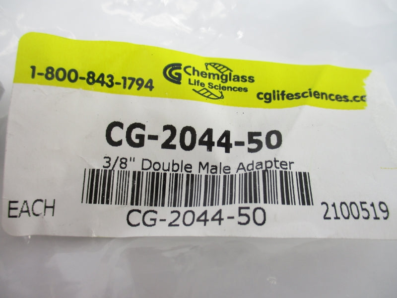 CHEMGLASS CG-2044-50 3/8" NSMP