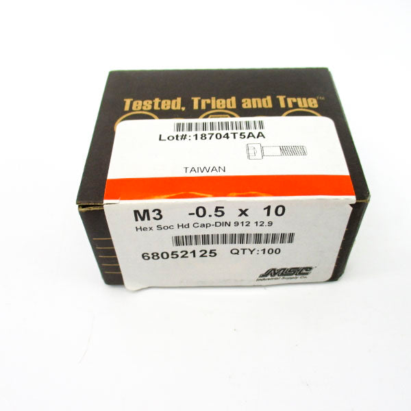MSC M3-0.5X10 (PKG OF 100) NSFS