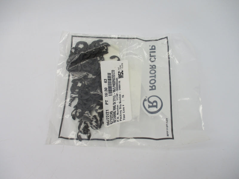ROTOR CLIP DE-8STPAB100 (PKG OF 100) NSMP