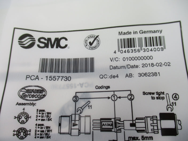 SMC PCA-1557730 NSMP