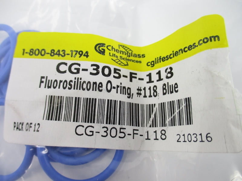 CHEMGLASS CG-305-F-118 (PKG OF 12) NSMP