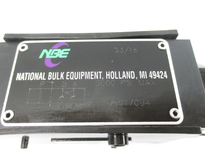 NATIONAL BULK EQUIPMENT 93017094 5000PSI NSNP