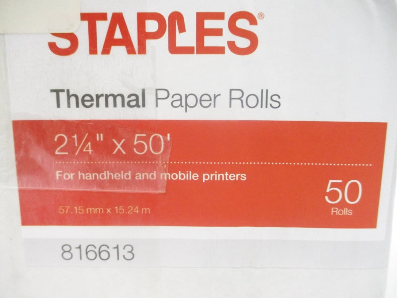 STAPLES 816613 (PKG OF 50) NSMP