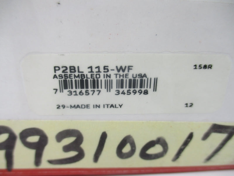 SKF P2BL115-WF NSFS