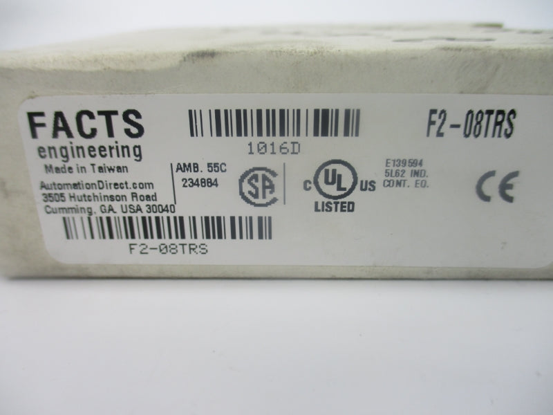 FACTS ENGINEERING F2-08TRS 12-250VAC 7A NSMP