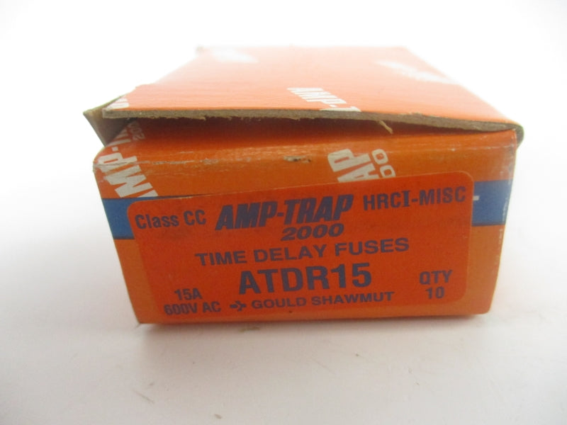 GOULD SHAWMUT ATDR15 600VAC 15A (PKG OF 10) NSMP