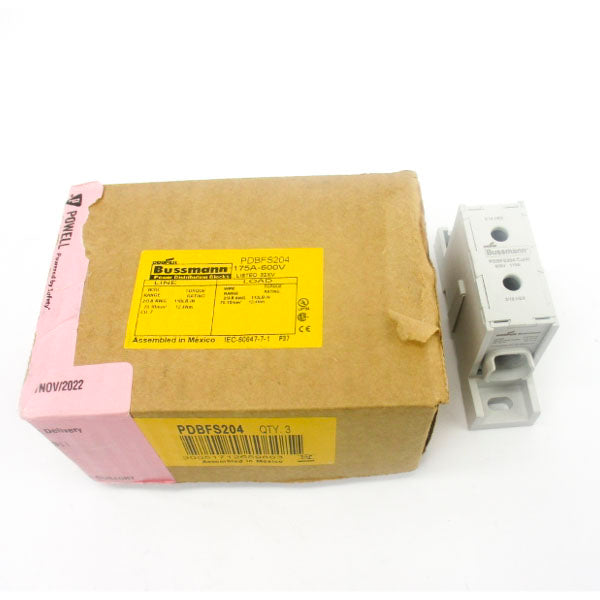 BUSSMANN PDBFS204 600V 175A (PKG OF 3) NSMP