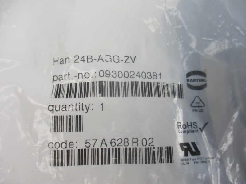 HARTING HAN24B-AGG-ZV 09300240381 NSMP