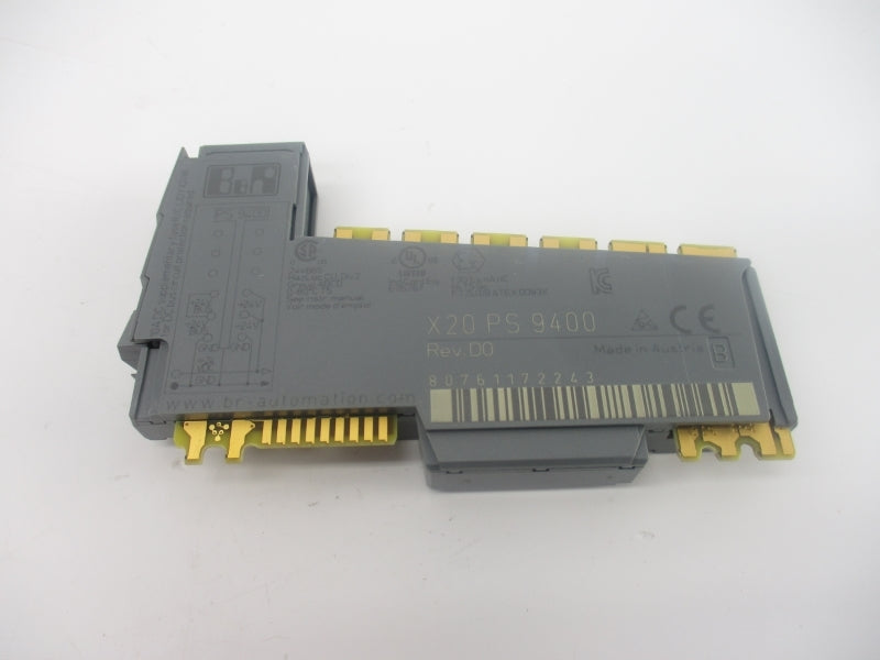 B&R X20PS9400 REV. D0 NSMP