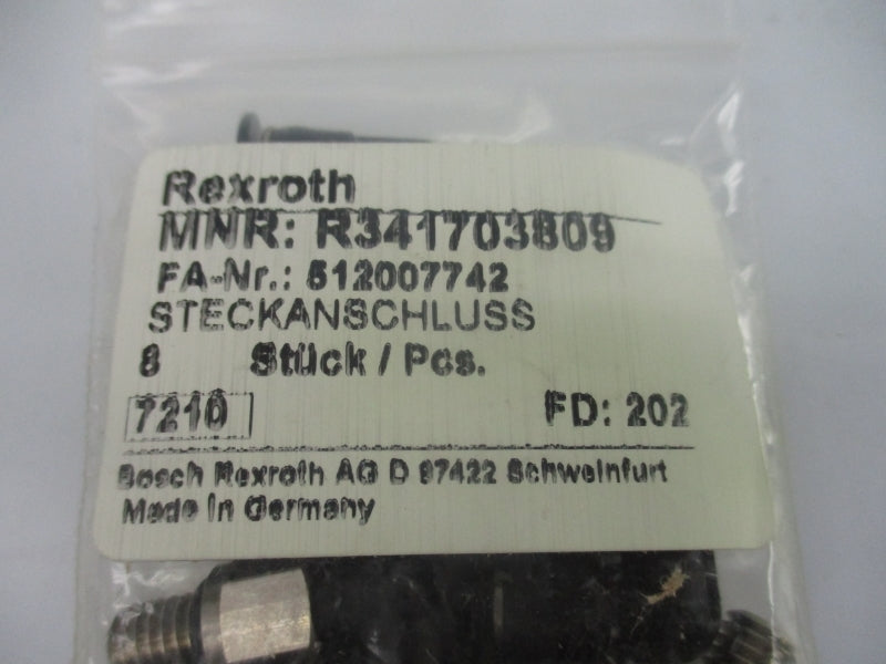 REXROTH R341703809 512007742 (PKG OF 8) NSMP