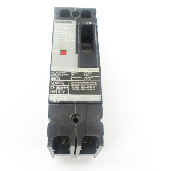 SIEMENS HHED62B040 600V 40A UNMP