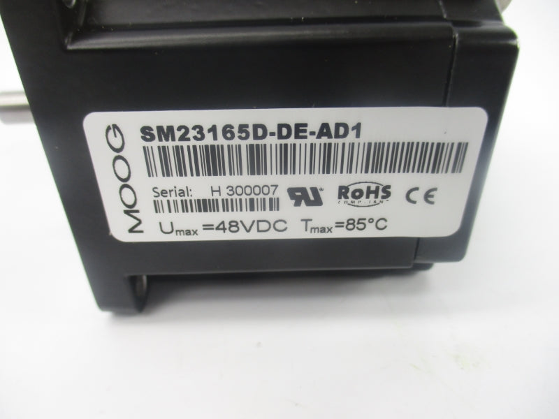MOOG SM23165D-DE-AD1 F/W 5.0.4.42 48VDC (AS PICTURED) NSNP