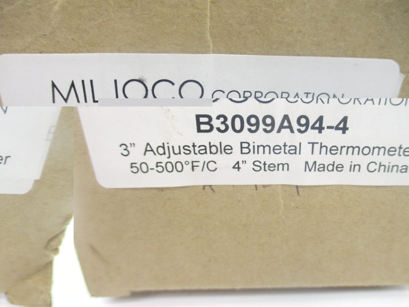 MILJOCO B3099A94-4 50-500'F/C 3" NSMP