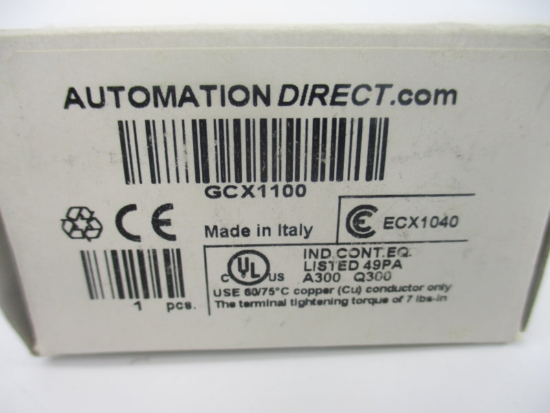 AUTOMATION DIRECT GCX1100 400V 10A NSMP