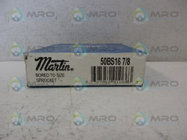 MARTIN 50BS16 SPROCKET 7/8" *NEW IN BOX*