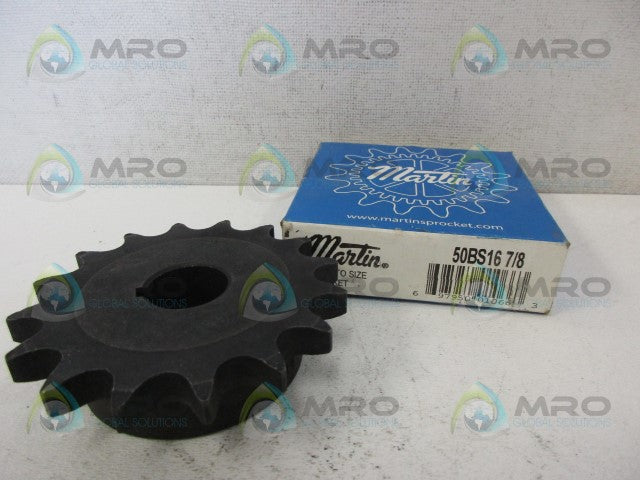 MARTIN 50BS16 SPROCKET 7/8" *NEW IN BOX*