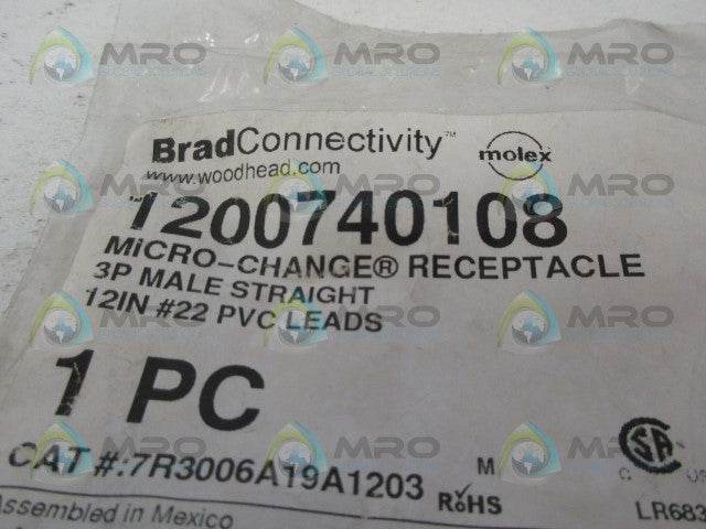 DANIEL WOODHEAD 1200740108 MICRO-CHANGE RECEPTACLE *NEW IN FACTORY BAG*