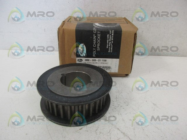 GATES 77182030 8MX-30S-21 1108 PLOYCHAIN SPROCKET *NEW IN BOX*
