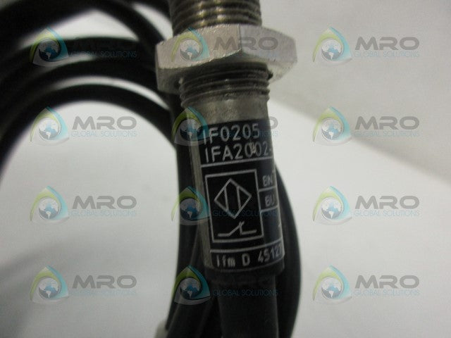 IFM EFECTOR IF0205 INDUCTIVE PROXIMITY SENSOR *USED*
