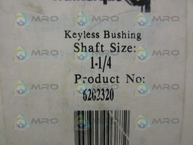 TRANTORQUE 6202320 KEYLESS BUSHING SHAFT *NEW IN BOX*