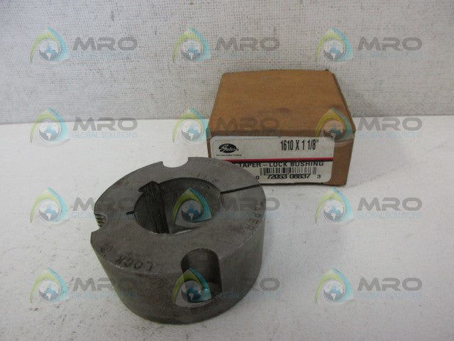 GATES 1610 X 1 1/8" TAPER LOCK BUSHING *NEW IN BOX*