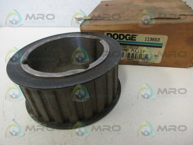 DODGE 113663 DYNA SYNC PULLEY *NEW IN BOX*