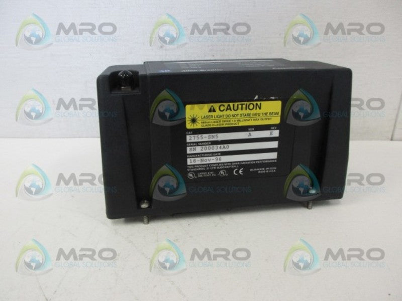 ALLEN BRADLEY 2755-SN5 SER A ADAPTA SCAN LASER SCANNER *NEW NO BOX*