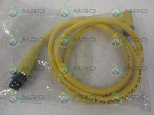 DANIEL WOODHEAD 884031K03M010 4P MALE/FEMALE STRAIGHT CABLE *NEW IN FACTORY BAG*