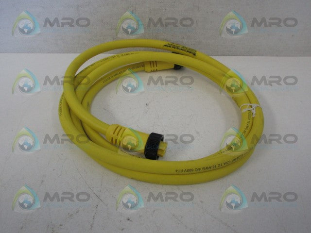 DANIEL WOODHEAD 114030K12M020 4P MALE/FEMALE STRAIGHT CABLE *NEW NO BOX*