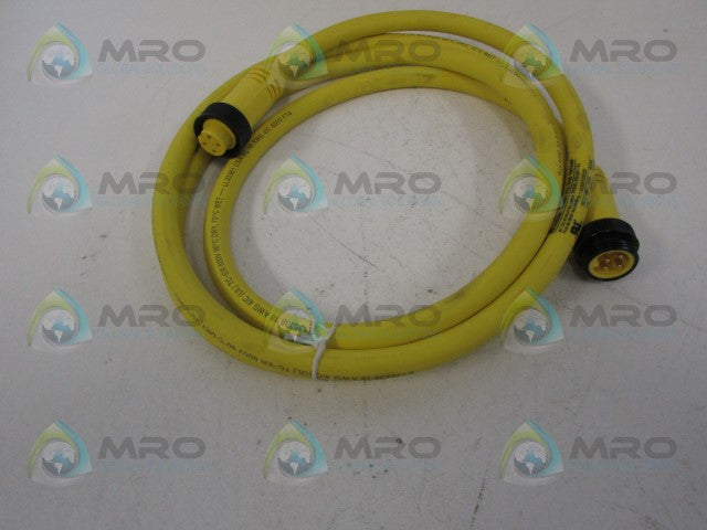 DANIEL WOODHEAD 114030K12M020 4P MALE/FEMALE STRAIGHT CABLE *NEW NO BOX*