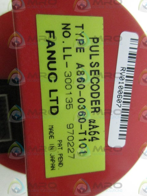 FANUC LTD A860-0360-T101 PULSE CODER *USED*