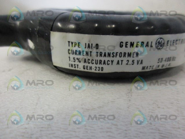 GENERAL ELECTRIC JAI-0 CURRENT TRANSFORMER *USED