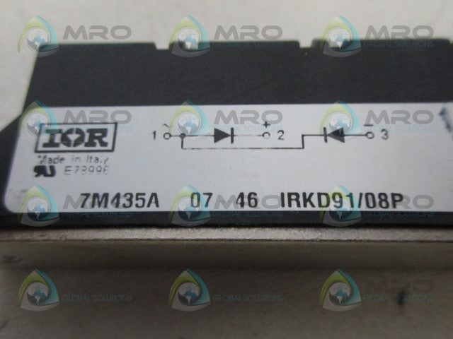 INTERNATIONAL RECTIFIER IRKD91/08P POWER MODULE *NEW NO BOX*