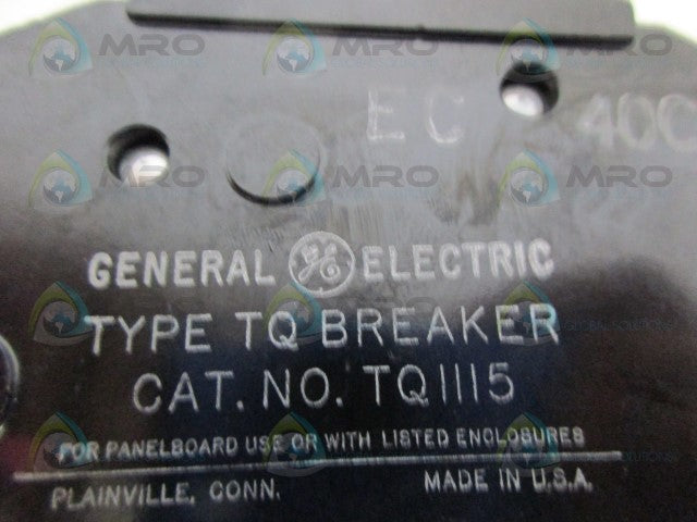 GENERAL ELECTRIC TQ1115 CIRCUIT BREAKER *NEW NO BOX*