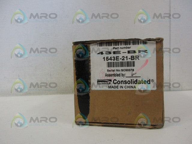 DRESSER 1543E-21-BR SAFETY VALVE *NEW IN BOX*