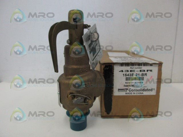 DRESSER 1543E-21-BR SAFETY VALVE *NEW IN BOX*