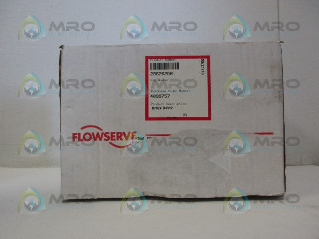 FLOWSERVE 286262DB VALVE *NEW IN BOX*