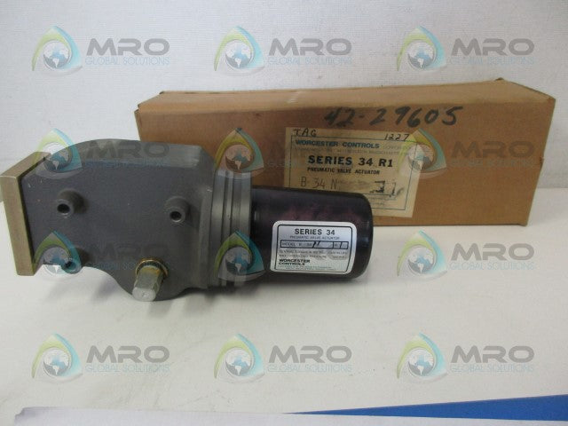 WORCESTER CONTROLS 34R1 ACTUATOR PNEUMATIC VALVE *NEW IN BOX*
