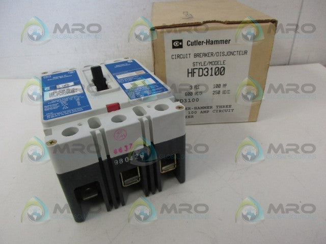 CUTLER HAMMER HFD3100 CIRCUIT BREAKER *NEW IN BOX*