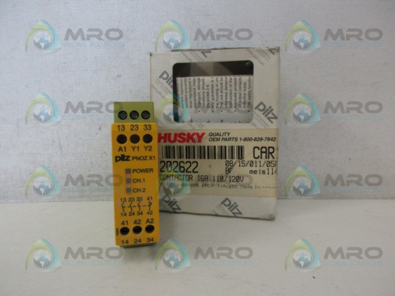 PILZ PNOZ-X1-24VAC/DC-3N/O-1N/C SAFETY RELAY *NEW IN BOX*