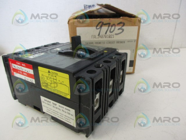 SQUARE D FAL340701021 CIRCUIT BREAKER *NEW IN BOX*