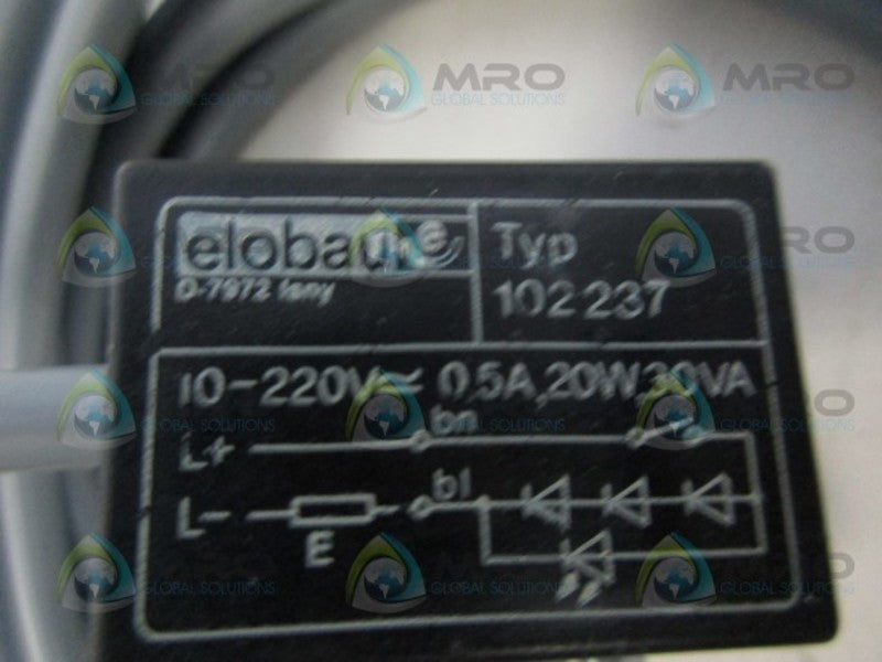 ELOBAU 102237 DRY REED SWITCH CABLE *NEW NO BOX*