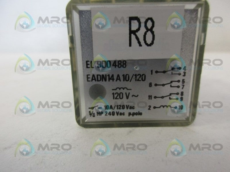 INDUSTRIAL MRO EL 900 488 RELAY *USED*